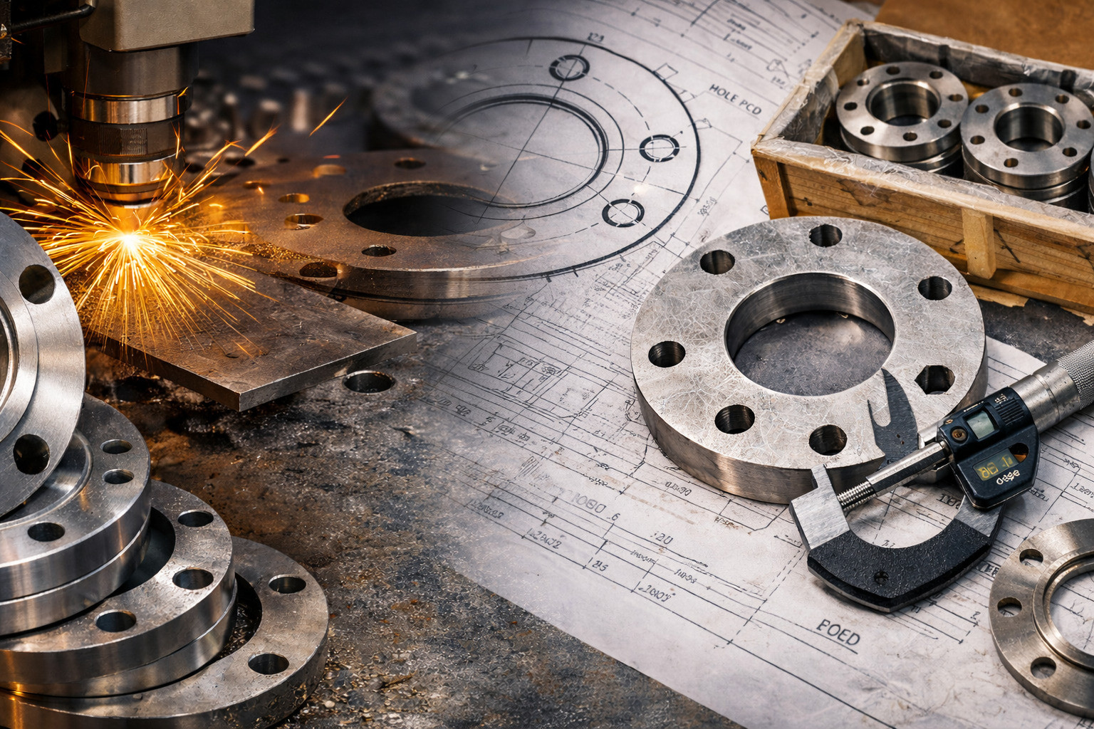 Custom Metal Flanges Manufacturer for Industrial & OEM Procurement